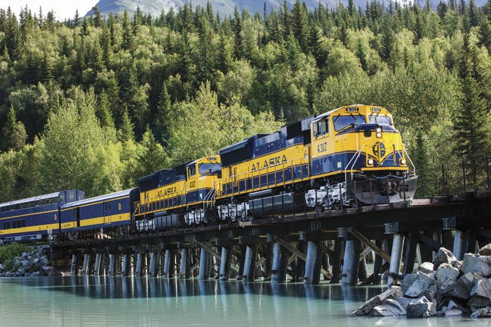 Railroad anchorage seward trips scenic tren way alaskan girdwood travelchannel